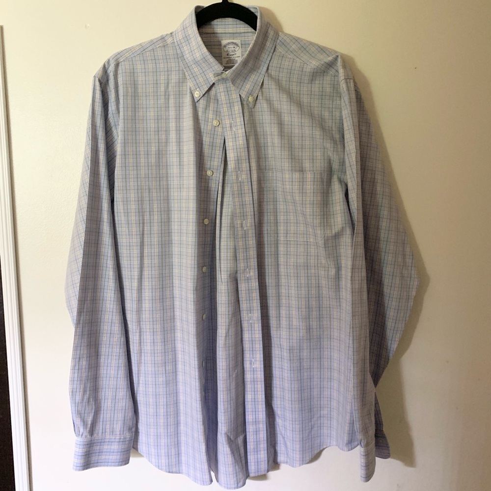 Brooks Brothers Classic Dress Shirt Size 15.5 - 36